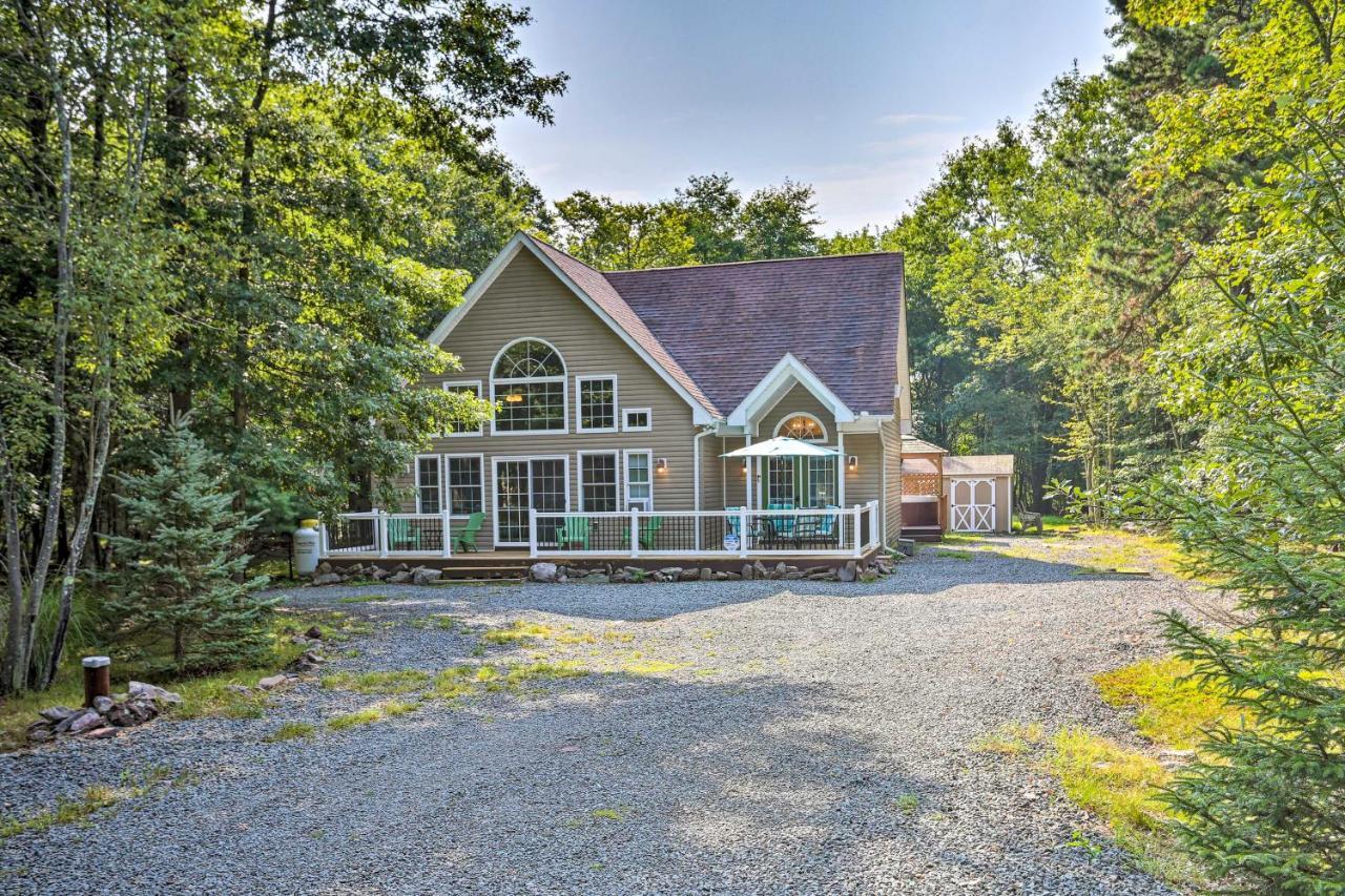 Family Home With Hot Tub, Close To Lake And Hiking! Albrightsville Exteriör bild