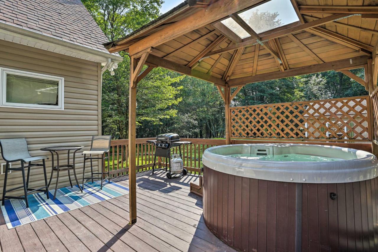 Family Home With Hot Tub, Close To Lake And Hiking! Albrightsville Exteriör bild