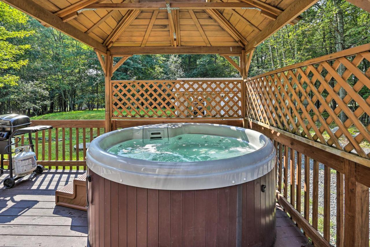 Family Home With Hot Tub, Close To Lake And Hiking! Albrightsville Exteriör bild