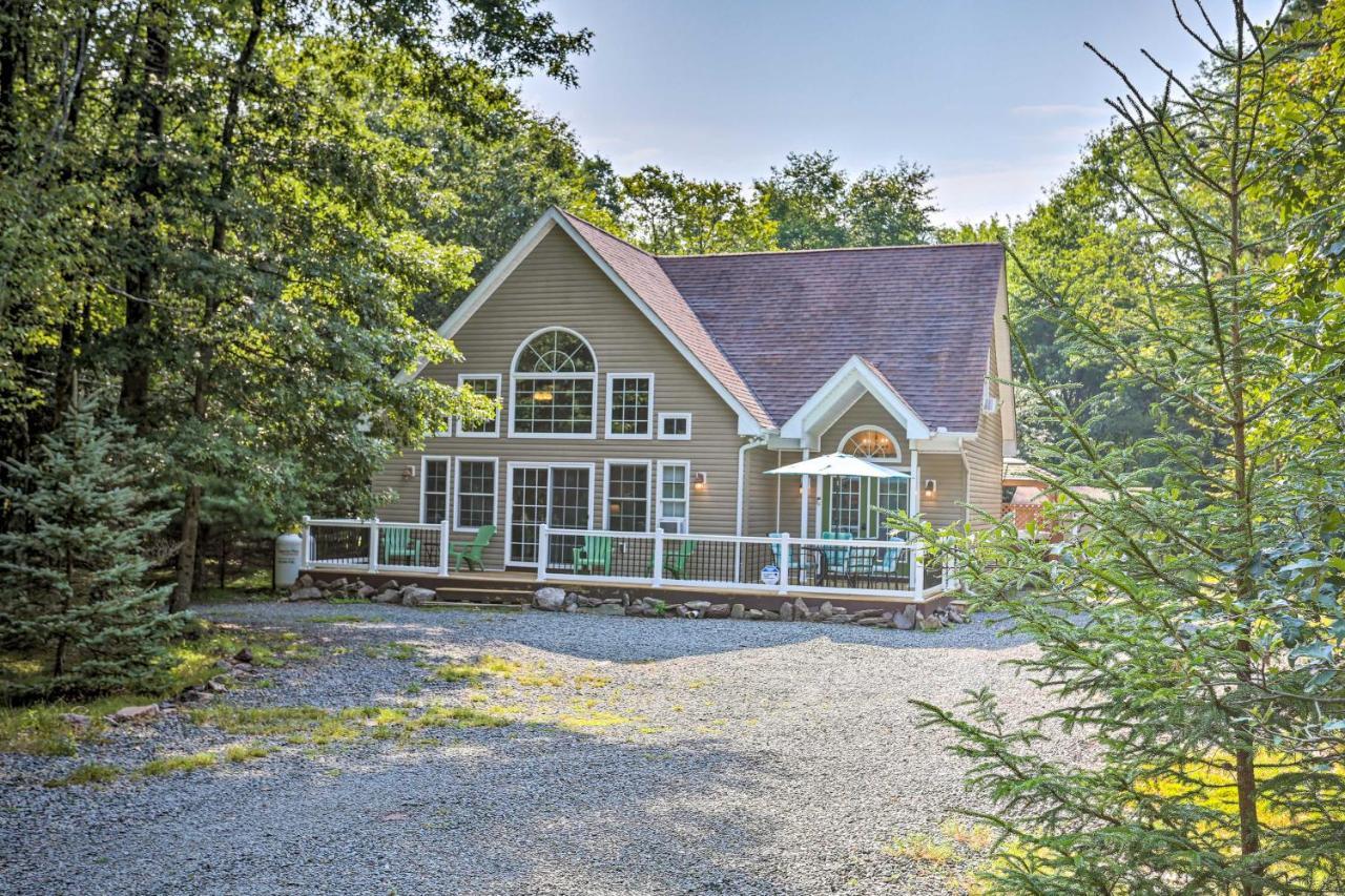 Family Home With Hot Tub, Close To Lake And Hiking! Albrightsville Exteriör bild
